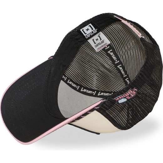 Gorra trucker combinada Mojito Capslab Black