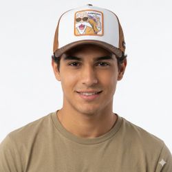 Gorra trucker combinada Mutenroi Capslab Black & Orange
