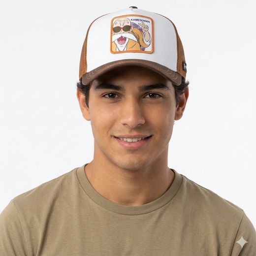 Gorra trucker combinada Mutenroi Capslab Black & Orange