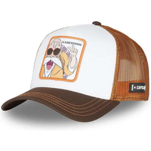 Gorra trucker combinada Mutenroi Capslab Black & Orange