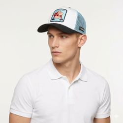 Gorra trucker combinada Obelix Capslab Sky Blue