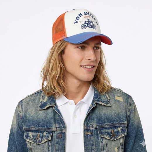 Gorra trucker combinada VD Von Dutch Orange