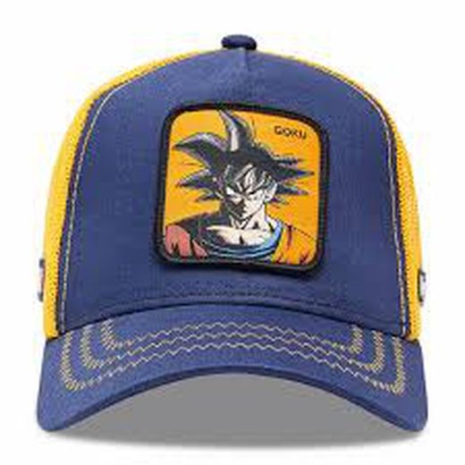 Gorra trucker DBZ Goku Capslab Navy