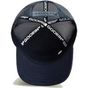 Gorra trucker denim calavera Goorin Bros Denim Darkblue