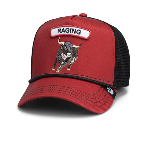 Gorra trucker GB2 Racing Bull Goorin Bros Red