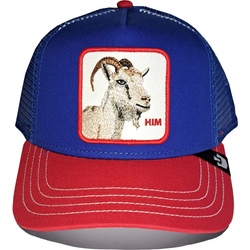 Gorra trucker Him Goat Goorin Bros Blue
