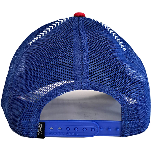 Gorra trucker Him Goat Goorin Bros Blue