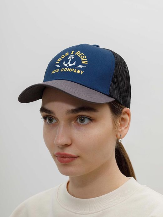 Gorra trucker Iron & Resin Capslab Navy