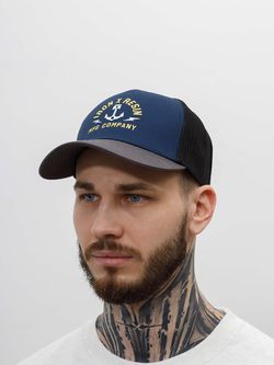 Gorra trucker Iron & Resin Capslab Navy