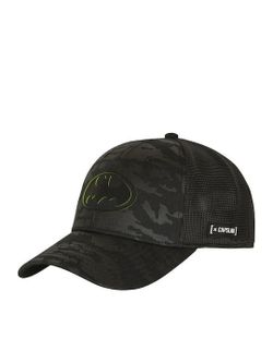 Gorra trucker monocolor Batman Capslab Black