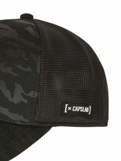 Gorra trucker monocolor Batman Capslab Black