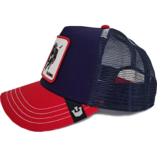 Gorra trucker Racing Bull Goorin Bros Navy