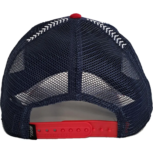 Gorra trucker Racing Bull Goorin Bros Navy