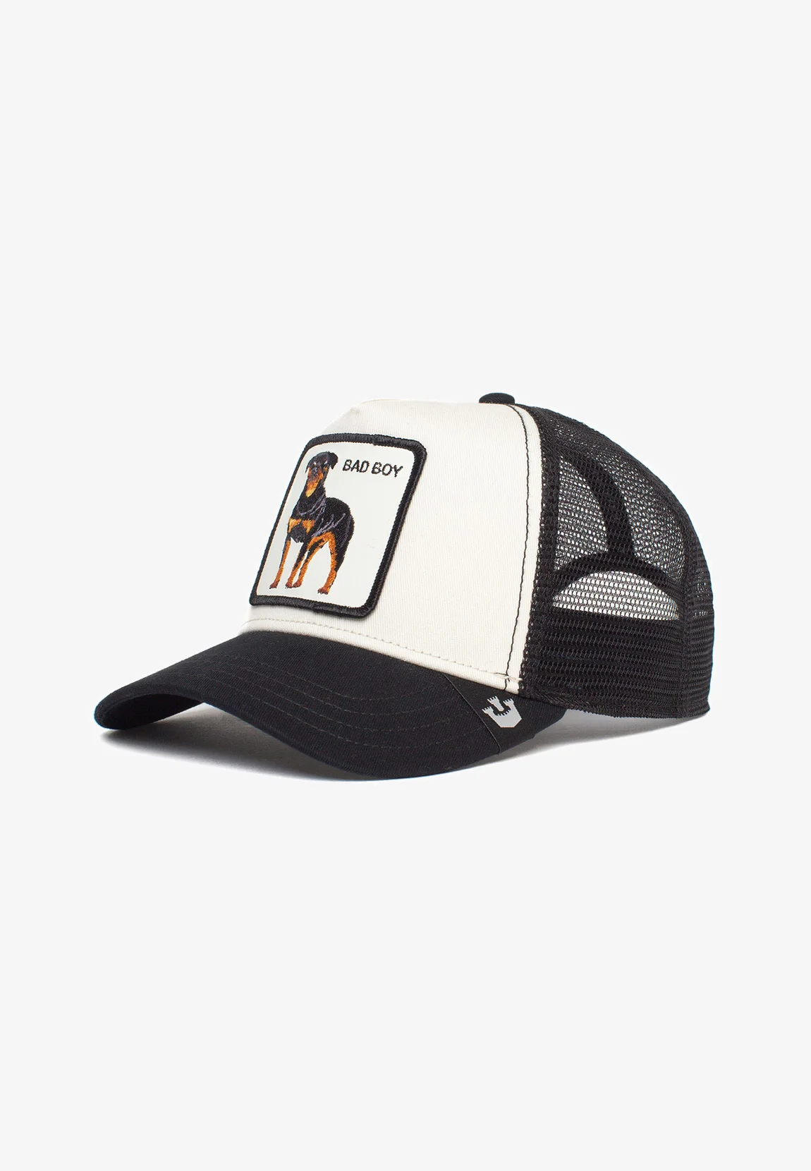 Gorra trucker The Baddest Boy Goorin Bros White U