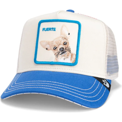 Gorra trucker The Fuerte Dog Goorin Bros Cream White