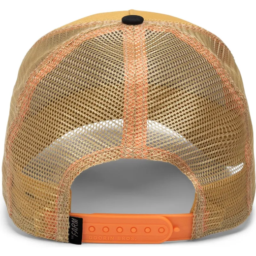 Gorra trucker The Wildcat Tiger Goorin Bros Mustard