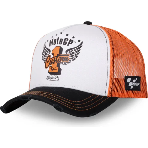 Gorra trucker tricolor VD Von Dutch Black & White