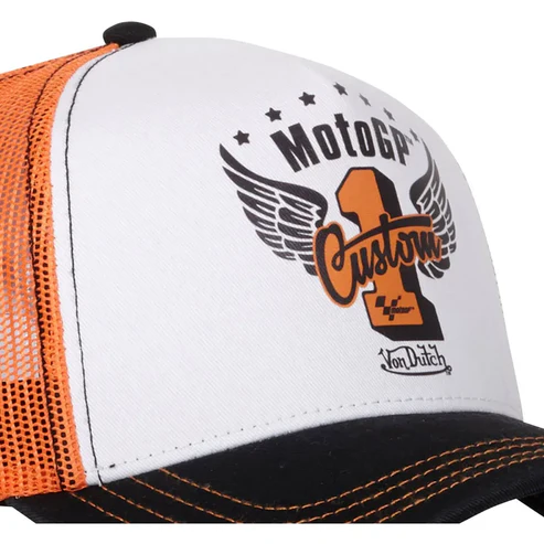 Gorra trucker tricolor VD Von Dutch Black & White