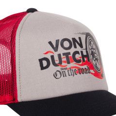 Gorra trucker tricolor VD Von Dutch Red