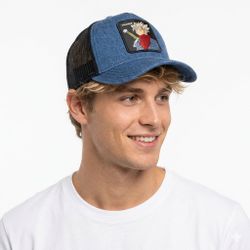 Gorra trucker Trunks Capslab Denim Blue