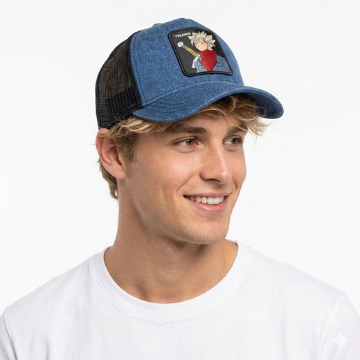 Gorra trucker Trunks Capslab Denim Blue