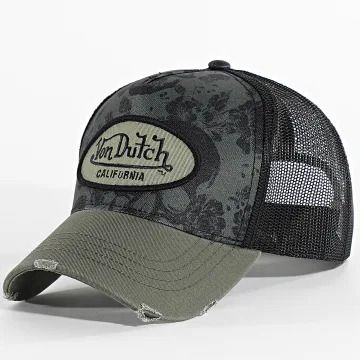 Gorra trucker VD calaveras Von Dutch Kakhi
