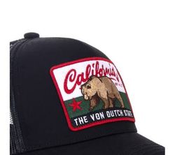 Gorra trucker VD CR Von Dutch Black