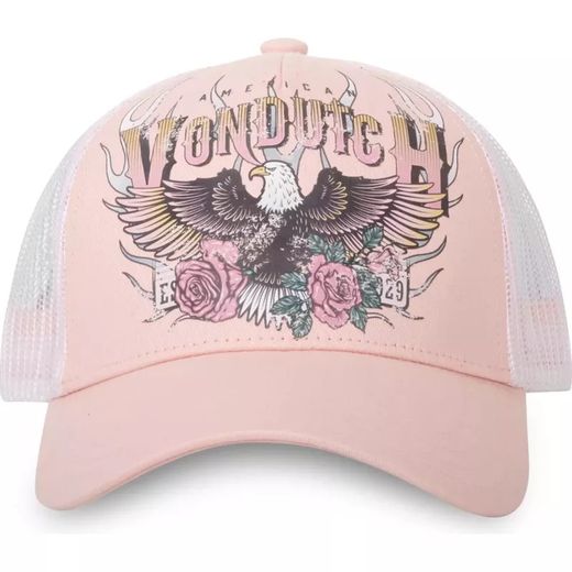 Gorra trucker Von Dutch Von Dutch Pale Pink