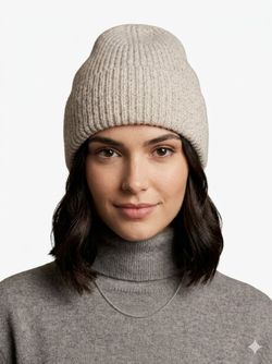 Gorro canalé con detalle lurex Pieces Moonbean