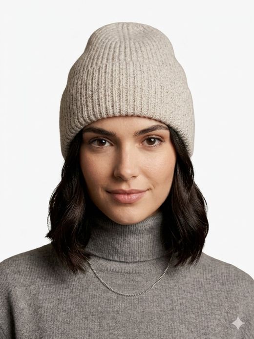 Gorro canalé con detalle lurex Pieces Moonbean