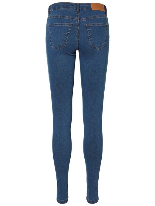 Basic 5 Taschen Jegging elastisch Noisy May Medium Blue