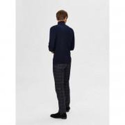Cardigan básico con cremallera Selected Navy Blazer