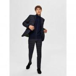 Cardigan básico con cremallera Selected Navy Blazer