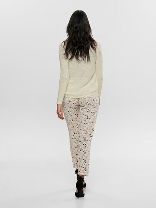 Jersey básico de punto granulado Only Cloud Dancer