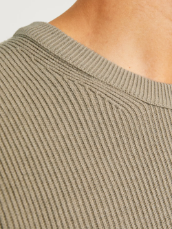 Jersey canalé de cuello redondo Jack & Jones Crockery