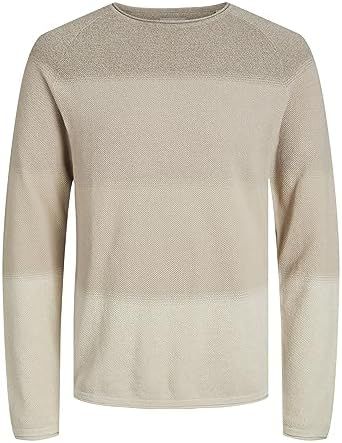 Jersey con bandas color Jack & Jones Oatmeal