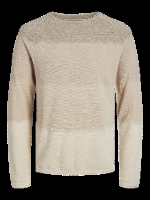 Jersey con bandas color Jack & Jones Oatmeal