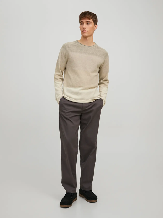 Jersey con bandas color Jack & Jones Oatmeal