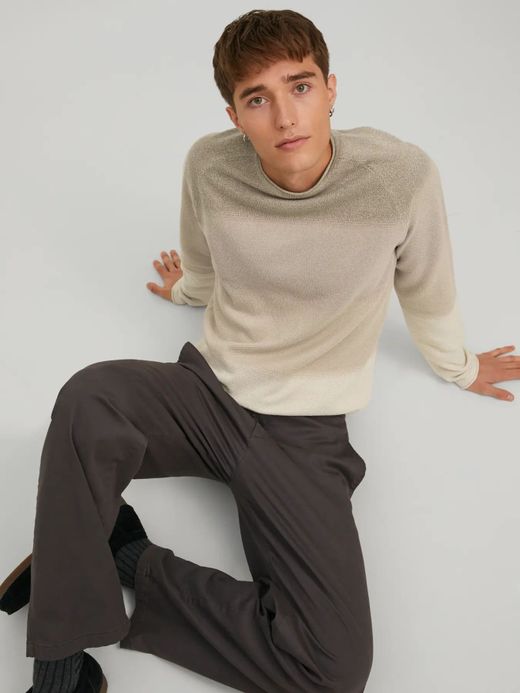 Jersey con bandas color Jack & Jones Oatmeal