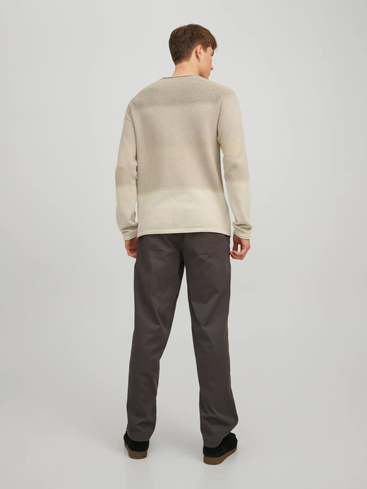 Jersey con bandas color Jack & Jones Oatmeal