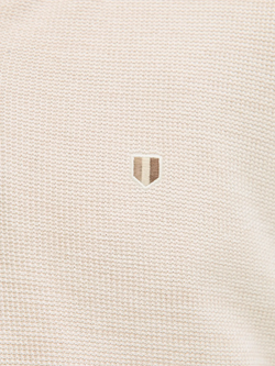 Jersey con cremallera 1/4 Jack & Jones Whitecap Gray