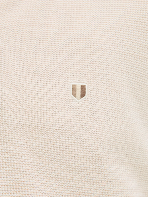 Jersey con cremallera 1/4 Jack & Jones Whitecap Gray