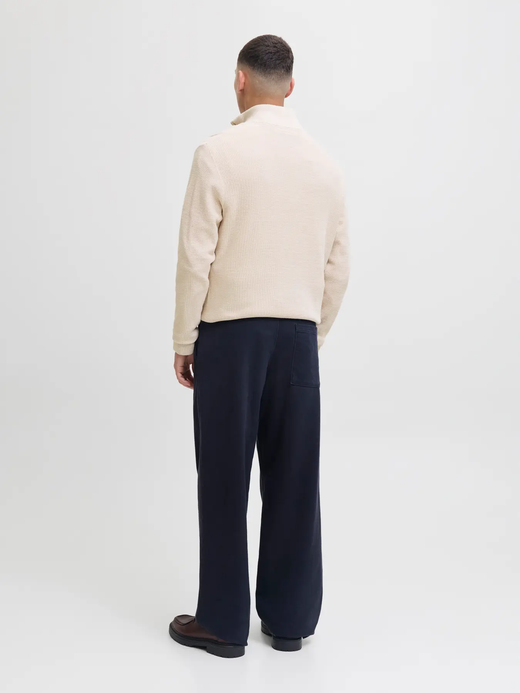 Jersey con cremallera 1/4 Jack & Jones Whitecap Gray