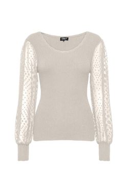 Jersey con mangas gasa Only Pumice Stone