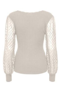 Jersey con mangas gasa Only Pumice Stone