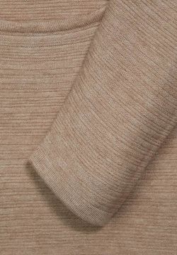 Jersey corto con canalé horizontal Street One Sand