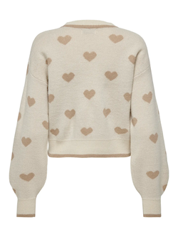 Jersey corto con corazones Jdy Birch