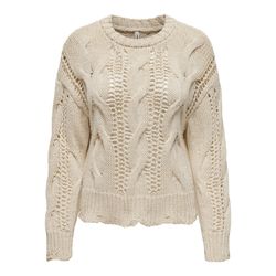 Jersey corto oversize trenza Only Birch