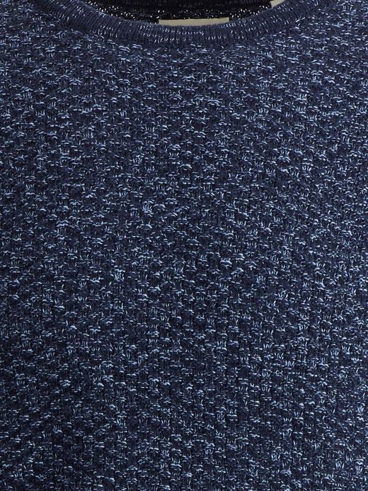 Jersey cuello redondo jaspeado Jack & Jones Navy