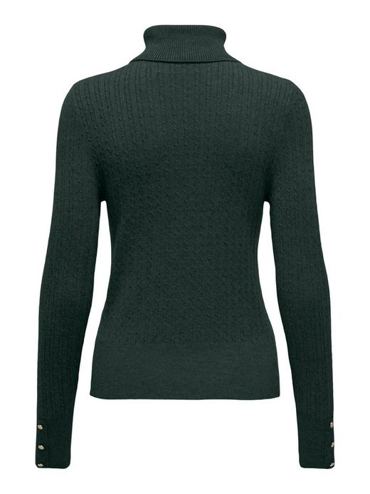 Jersey de cuello alto trenzas Only Scarab